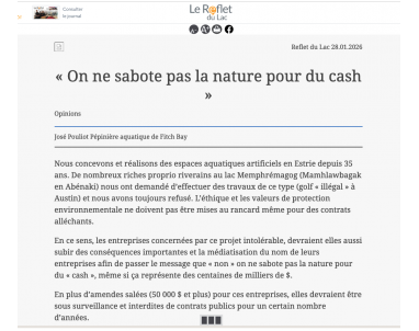 Golf Illégal à Austin du riverain Glenn Chamandy